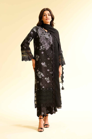 Nishat Linen 3 Piece - Printed Embroidered Suit - 42501277 Online Shopping